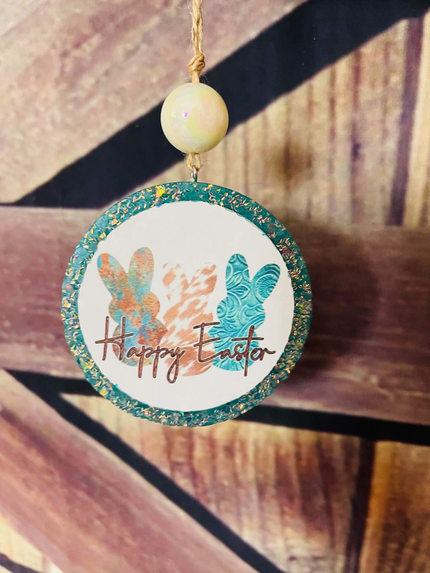 Turquoise Easter round