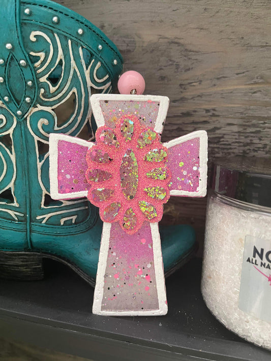 Pink Squash Cross