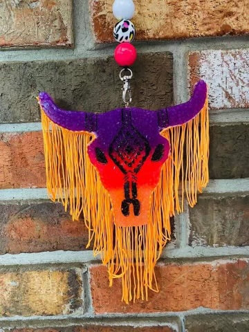 Halloween ombre bull