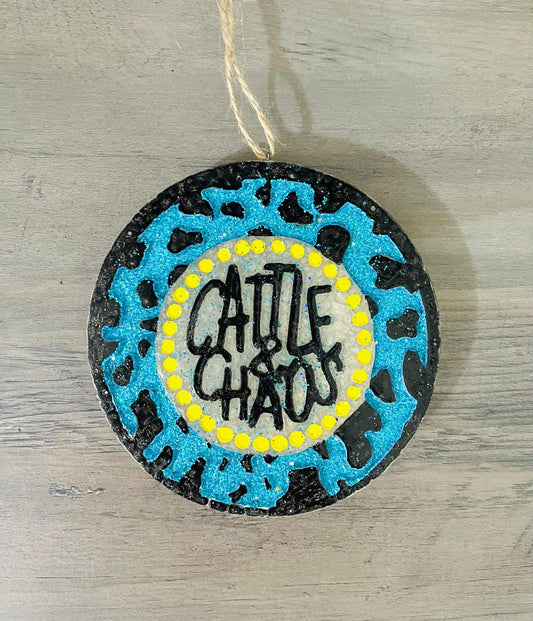 Turquoise cattle and chaos