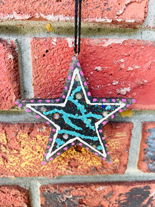 Turquoise dazzle star