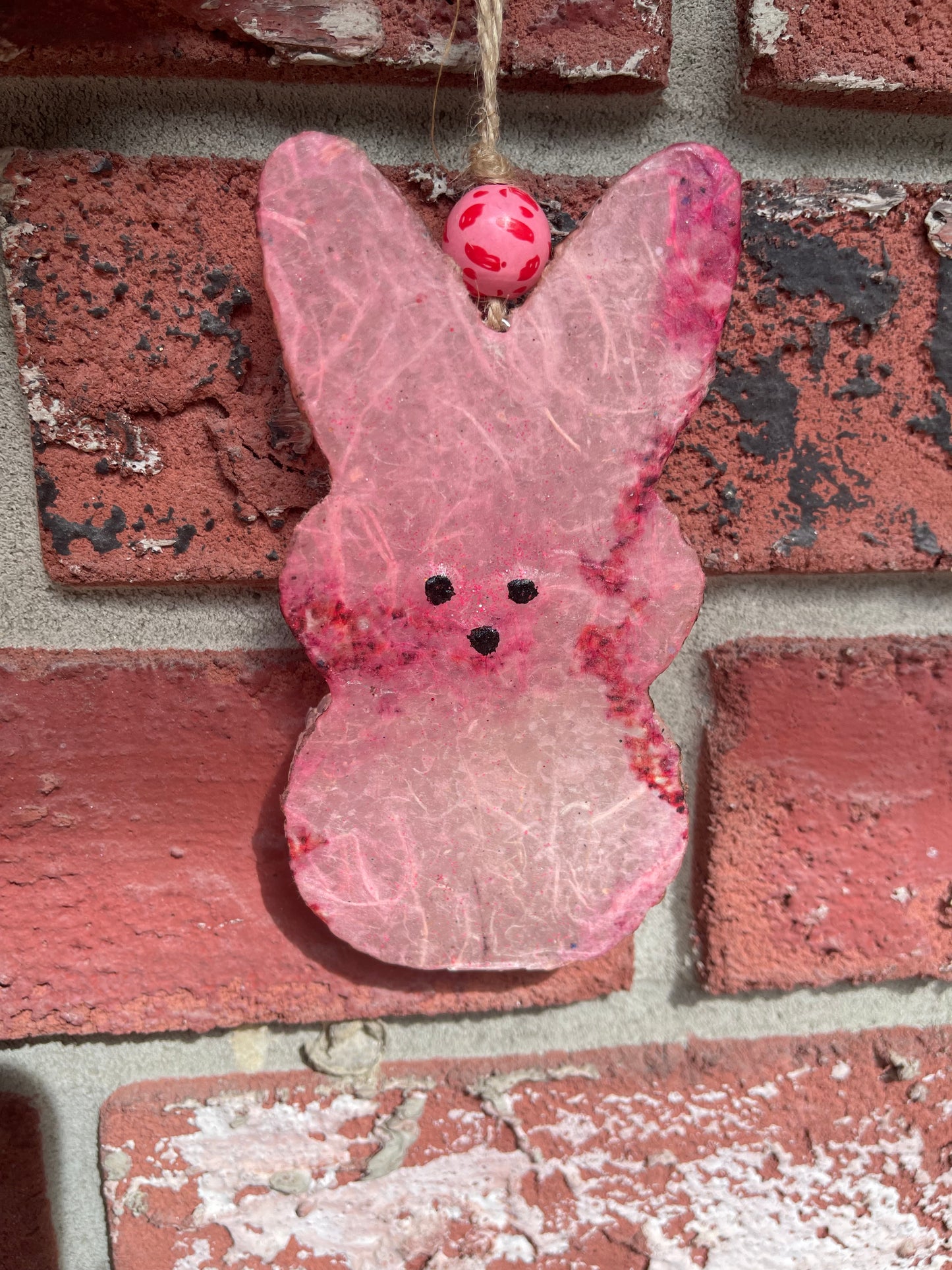 Rosey geode bunny