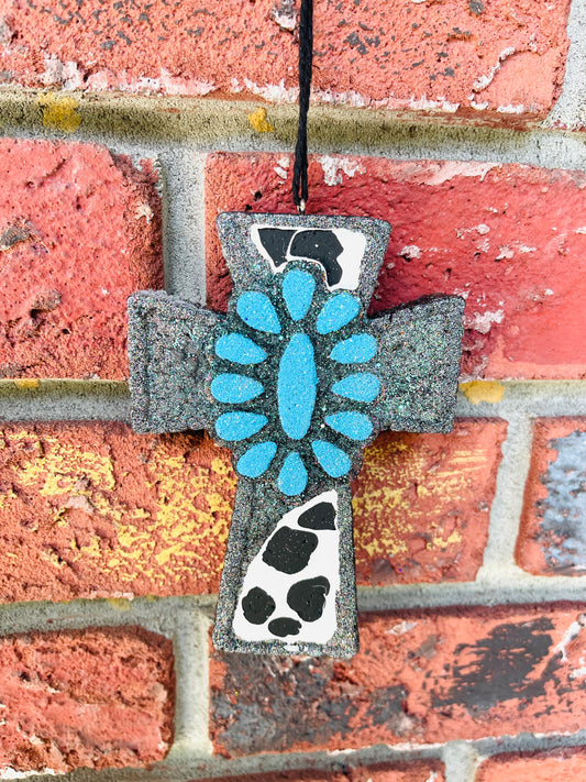 Turquoise cow dream cross