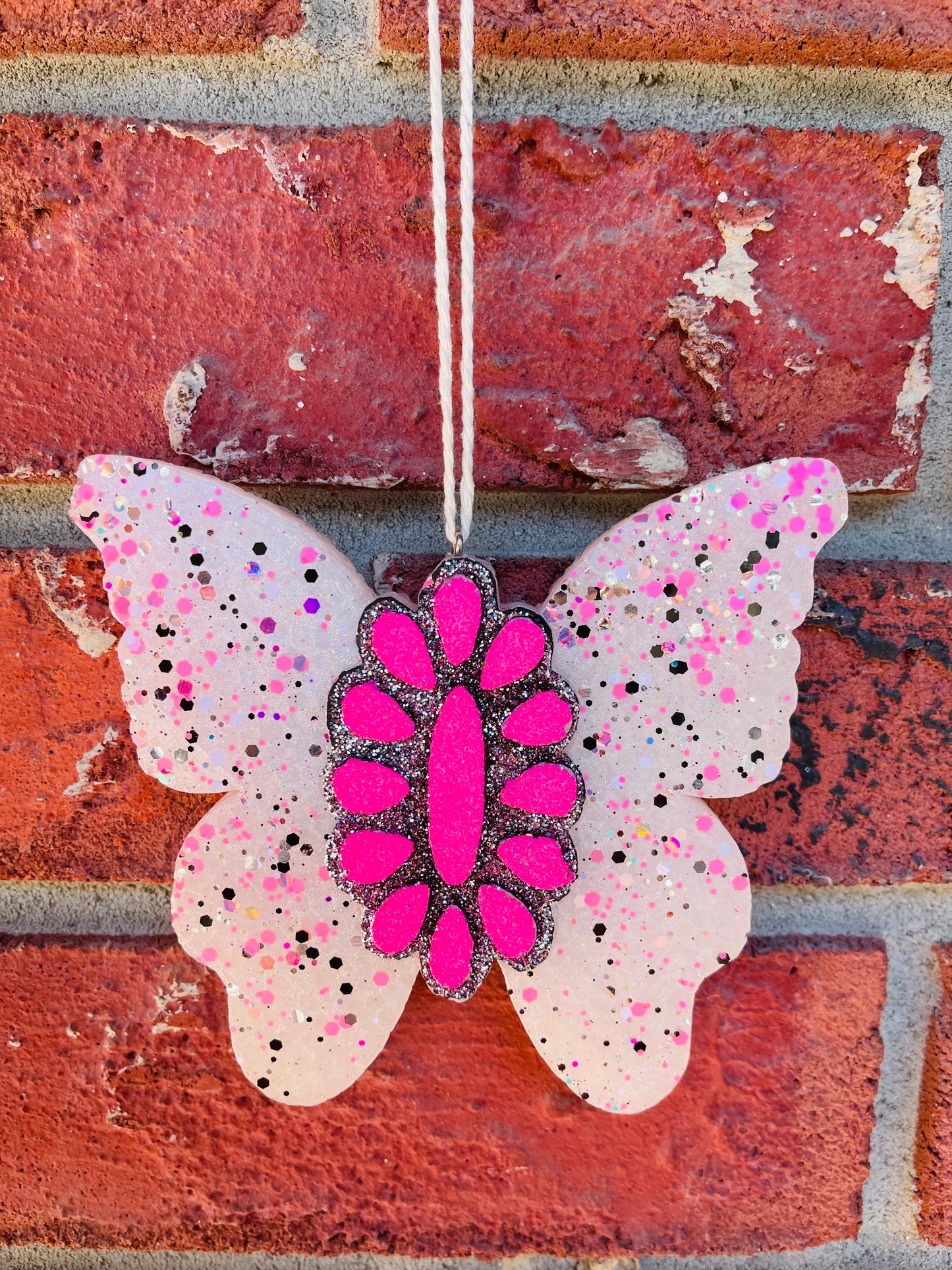 Pink pop butterfly