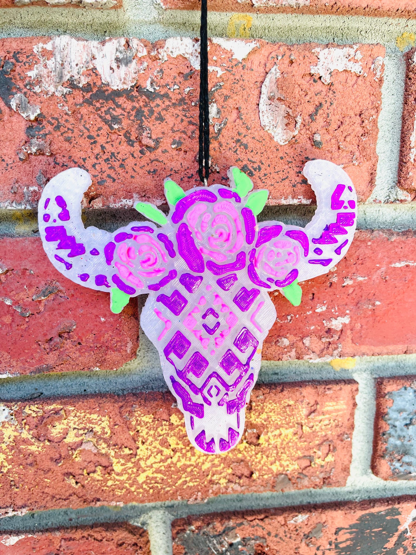 Purple rose bull