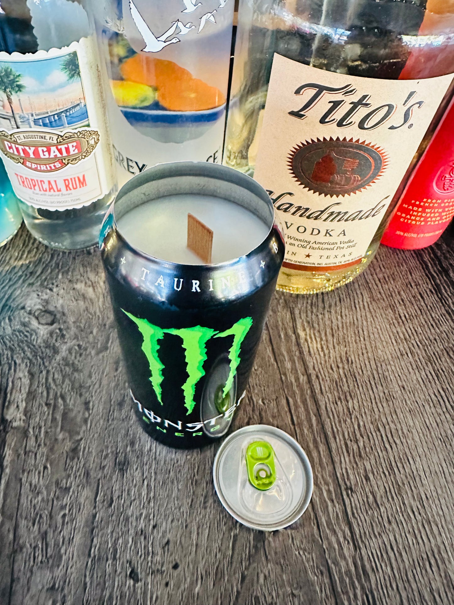 Monster Can Candle