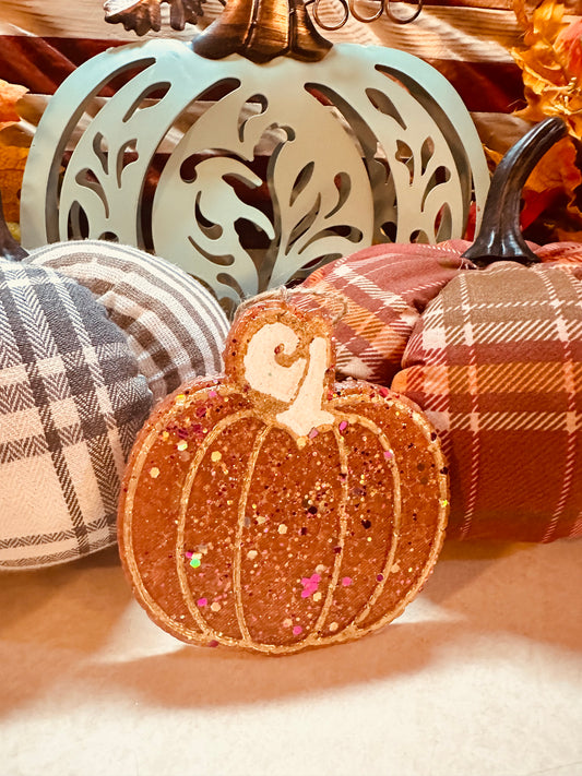 Glitter pumpkin